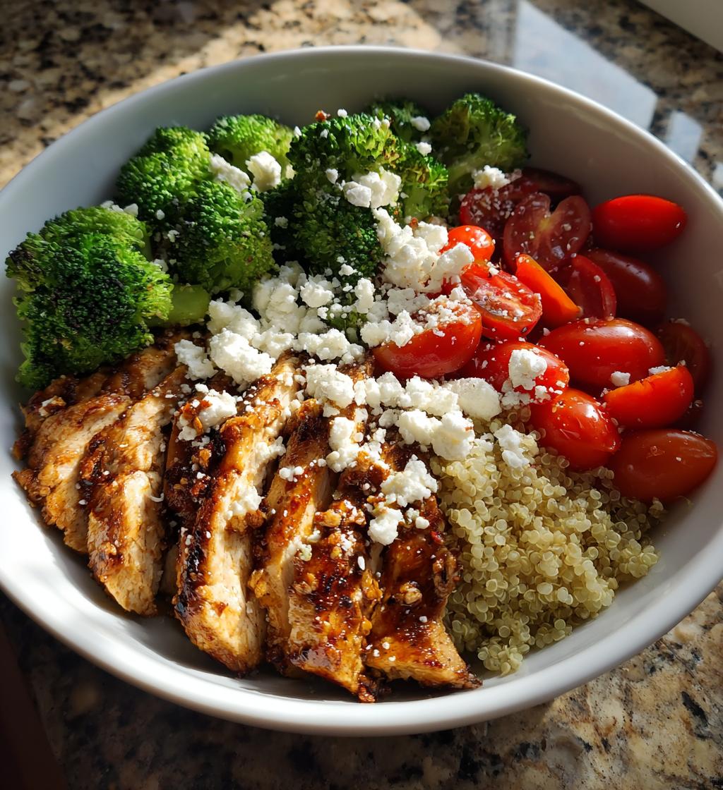 High Protein Halal Meal Prep Bowl - detail 1