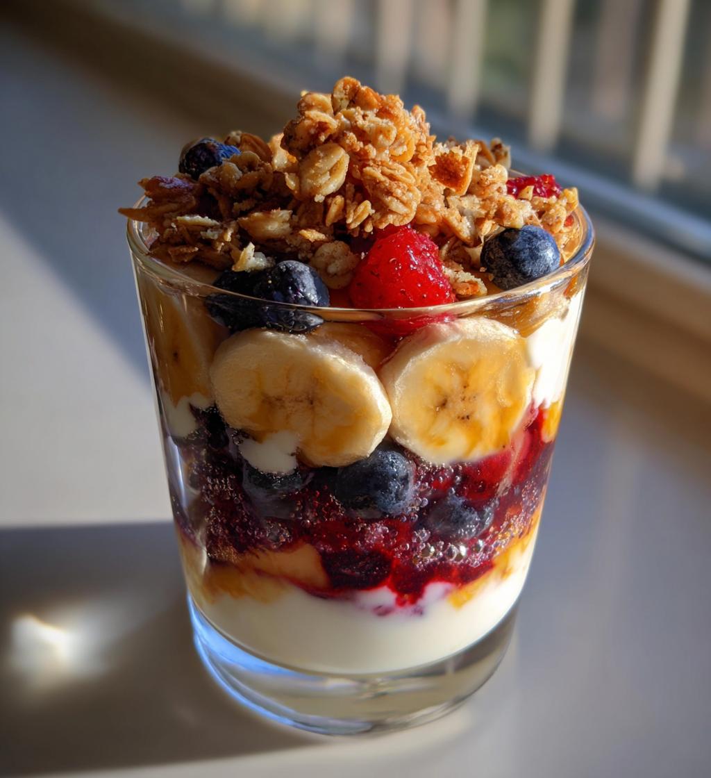 Honey Yogurt Fruit Parfait - detail 1