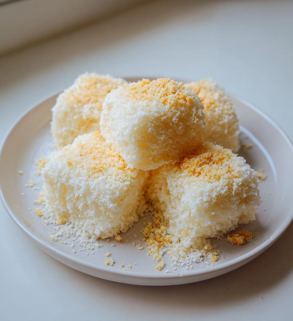 Kinako Mochi (Roasted Soy Flour Rice Cakes) - detail 1