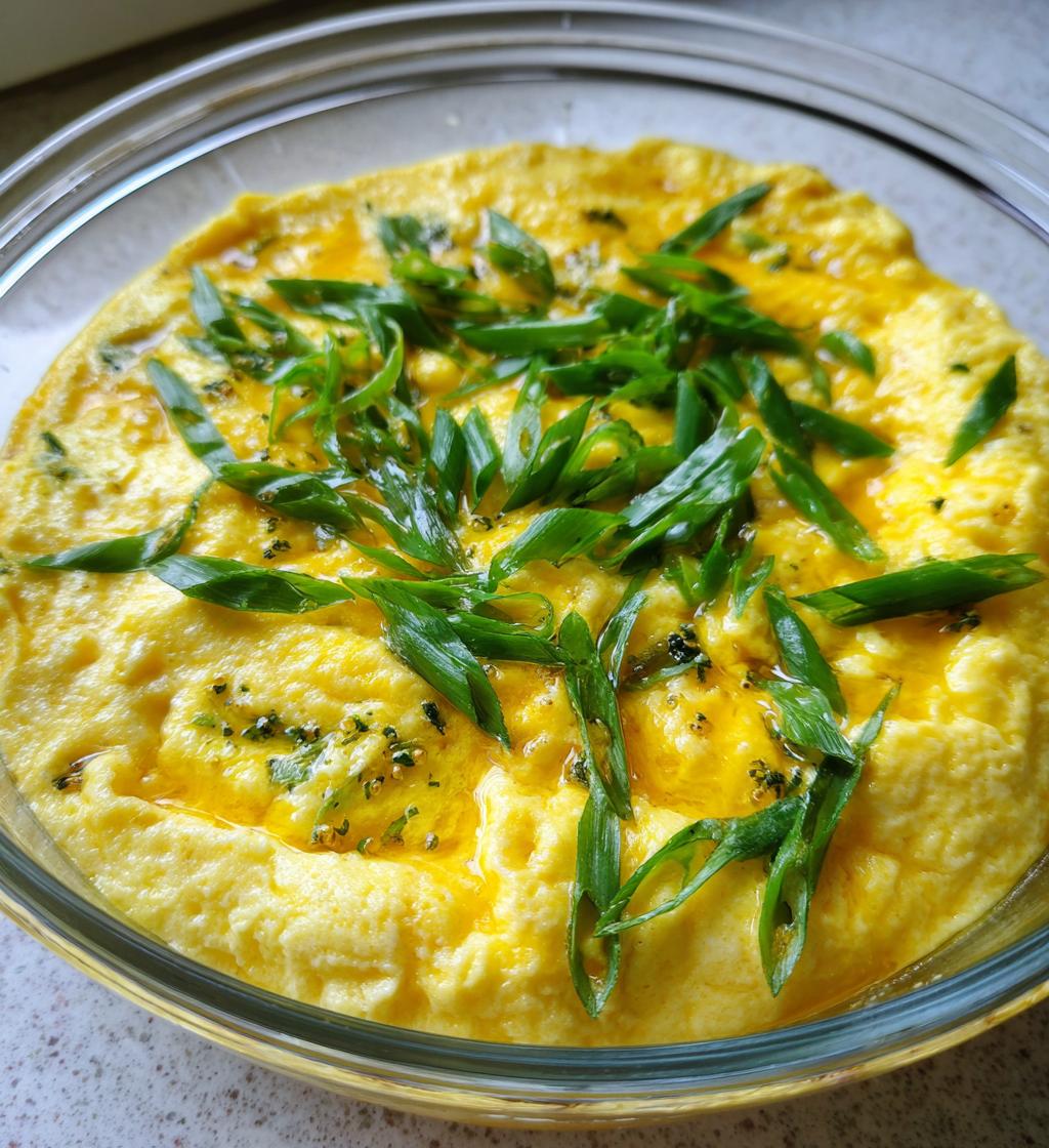 Korean Steamed Eggs (Gyeran Jjim) - detail 1