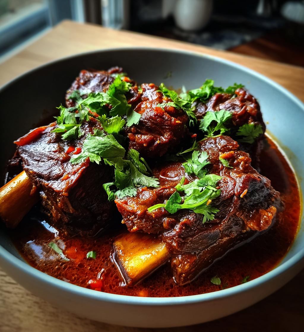 Lamb Shank Nihari (Spicy stew) - detail 1