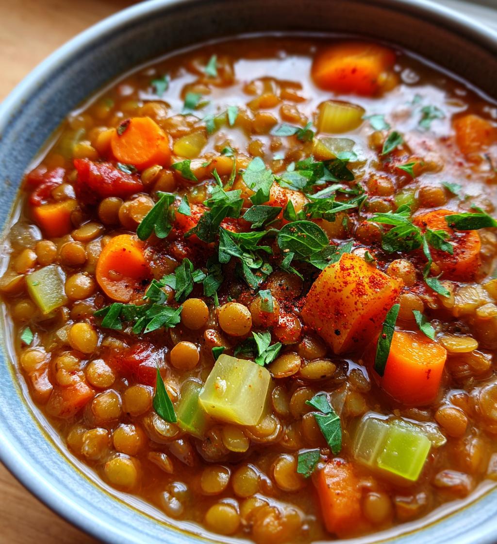 Lentil Soup Smoky Paprika - detail 1