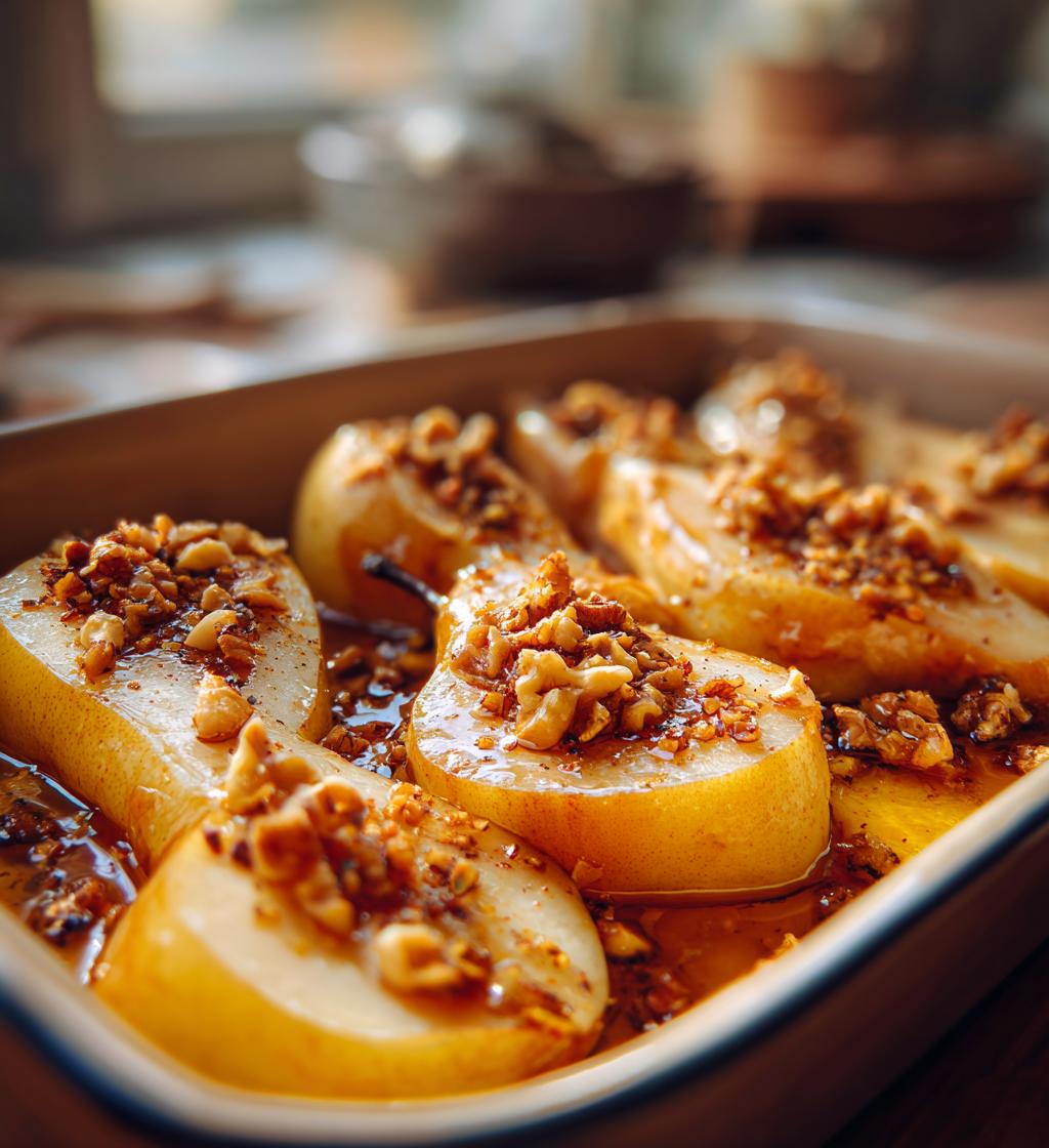 Maple‑Baked Pears - detail 1