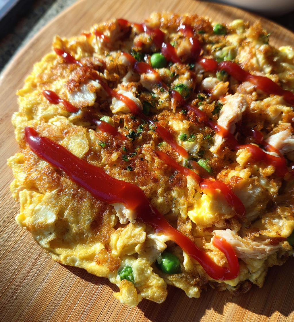 Omurice (Japanese Omelette Rice) - detail 1