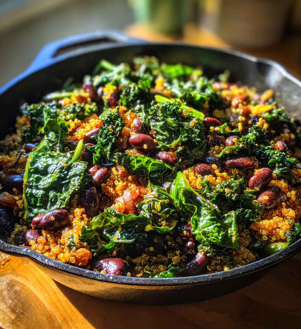 One‑Pot Beans, Greens and Grains (hearty plant‑based skillet) - detail 1