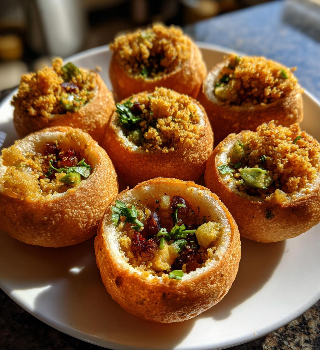 Pani Puri (Gol Gappa) - detail 1