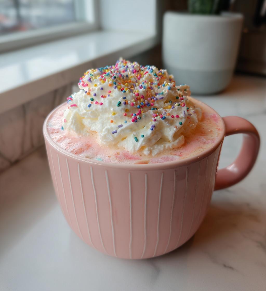 Pink Hot Chocolate - detail 1
