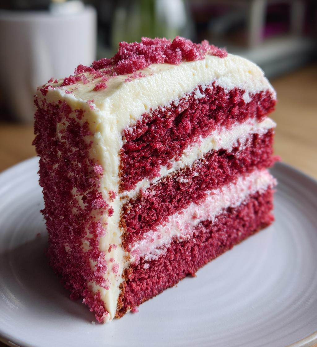 Pink Velvet Cake - detail 1