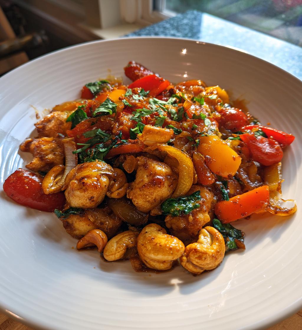 Poulet Aux Noix (Haitian Chicken with Cashews) - detail 1
