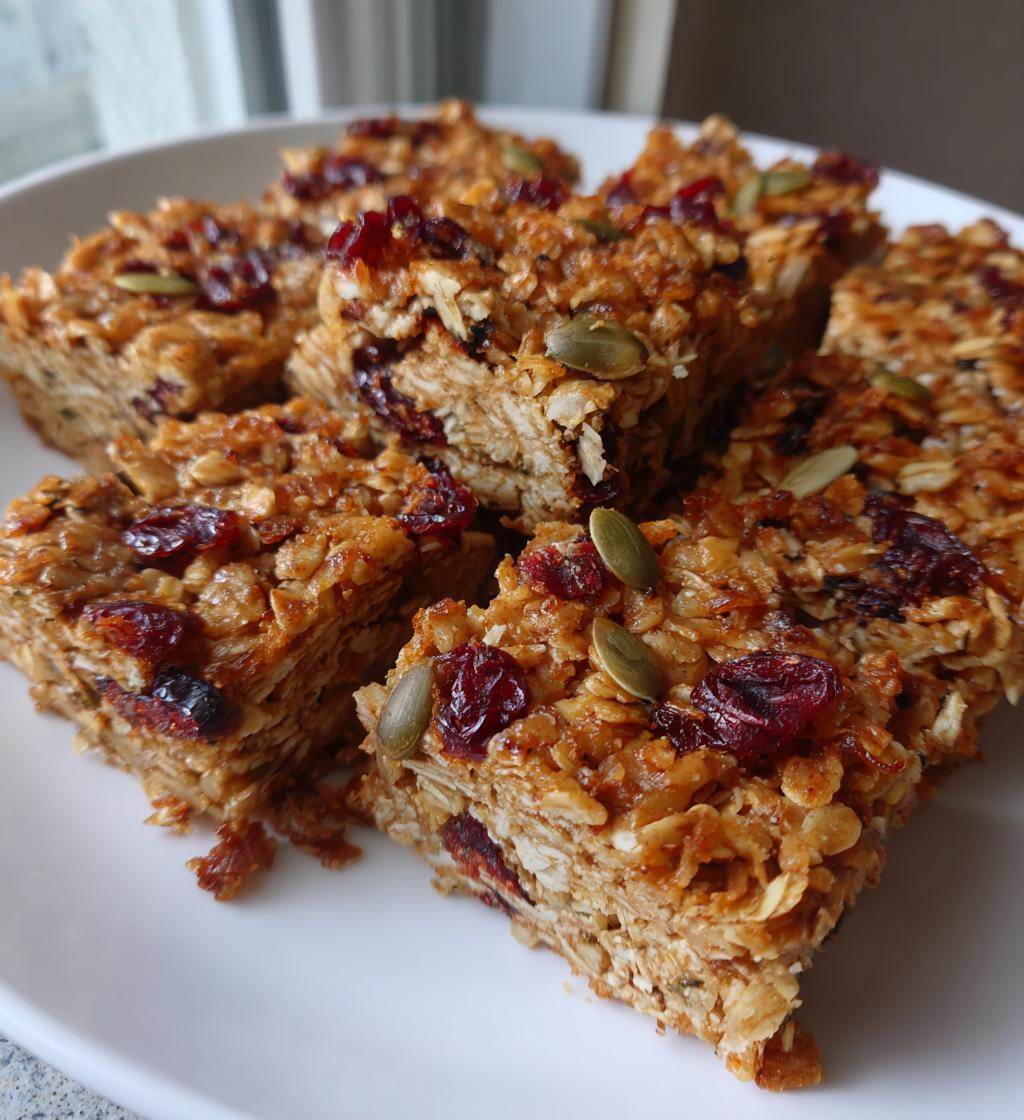 Pumpkin Seed Granola Bars - detail 1