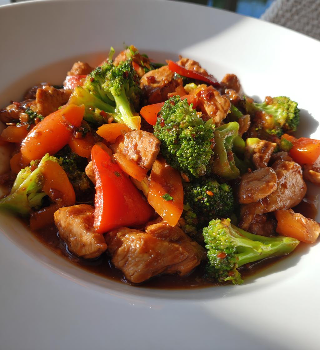 Quick Halal Chicken Stir Fry - detail 1