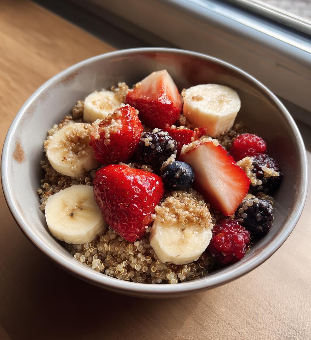 Quinoa Porridge Fruit - detail 1