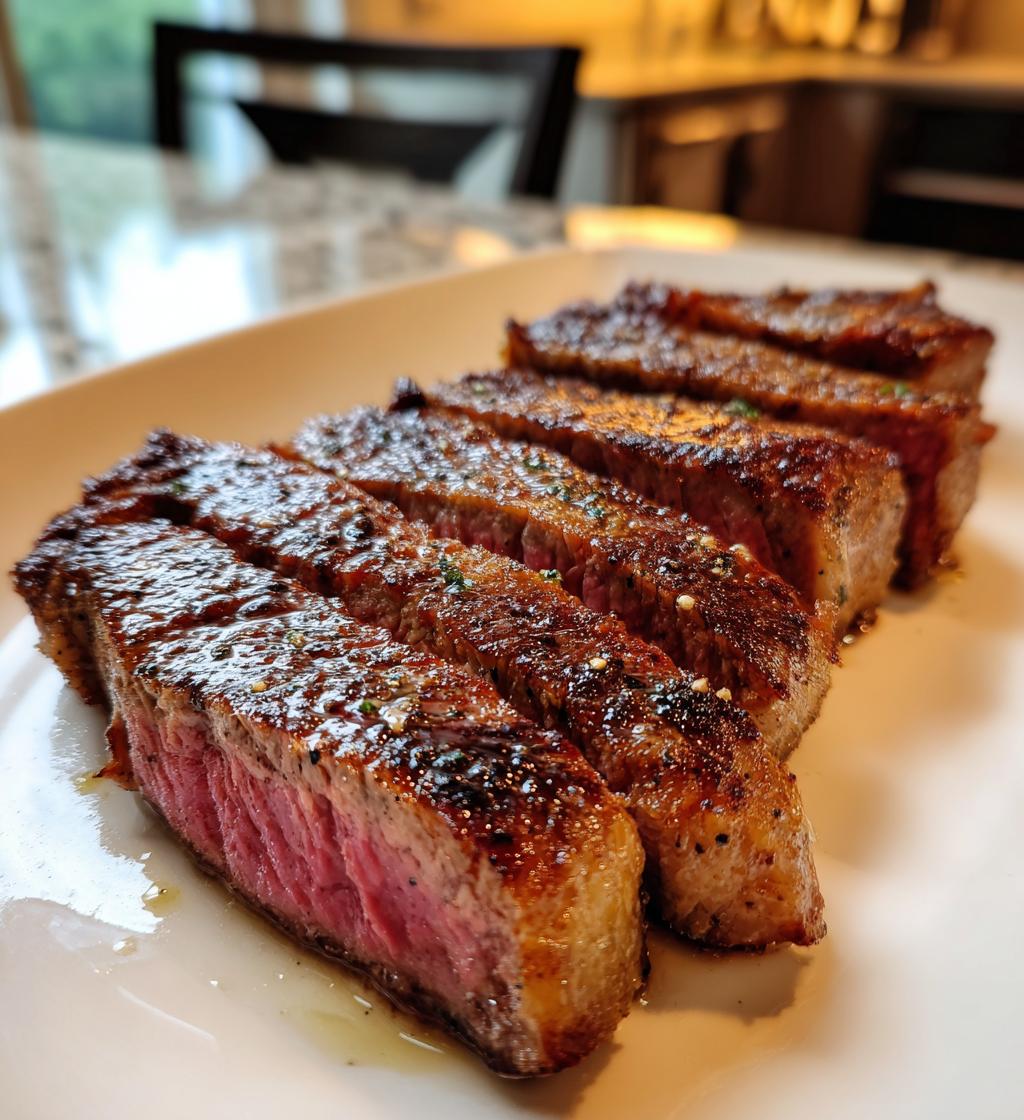 Reverse Seared Ribeye Steak - detail 1