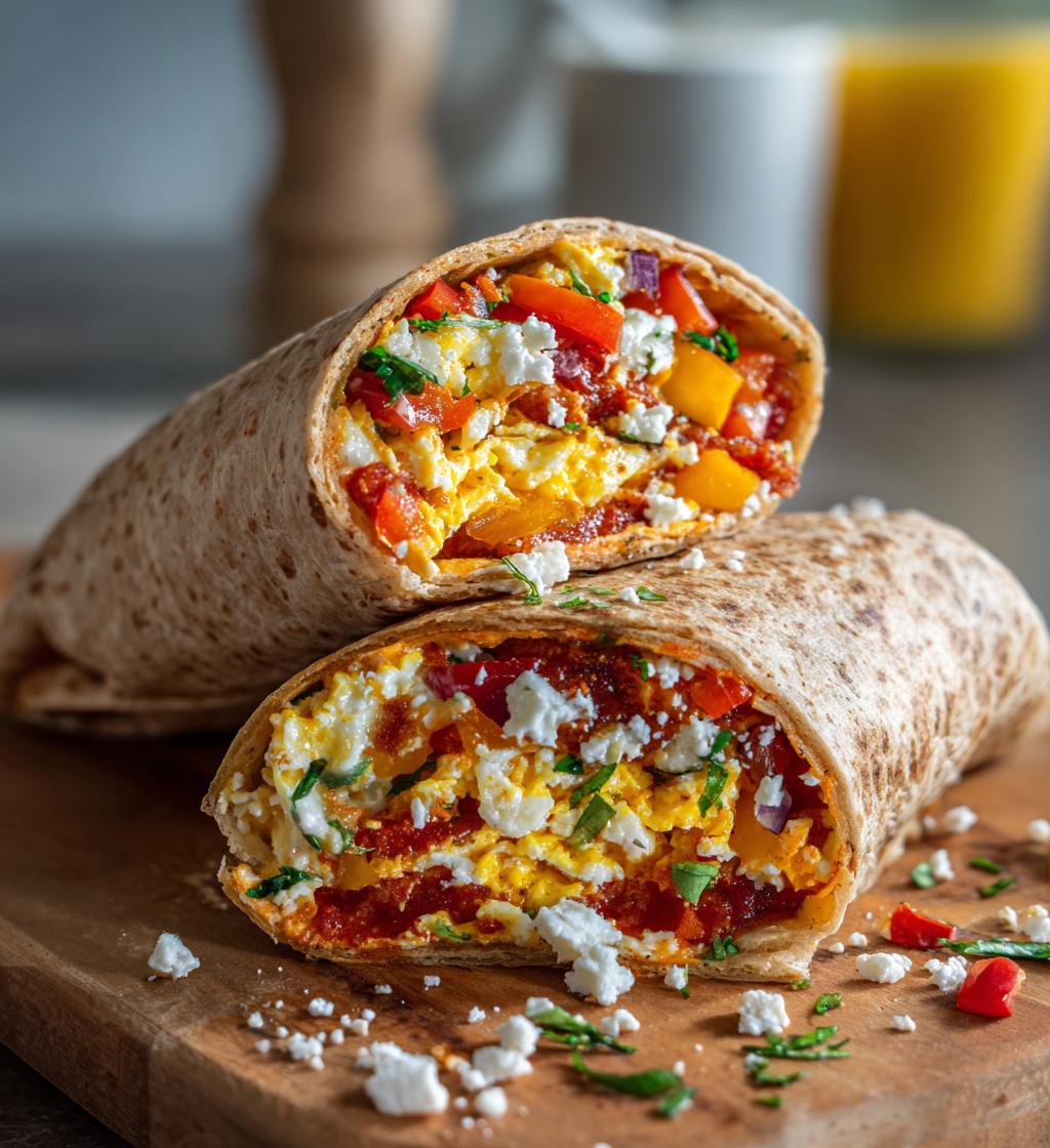 Shakshuka Wraps with Feta - detail 1
