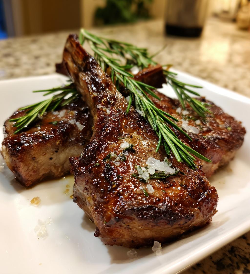 Sous Vide Lamb Chops - detail 1
