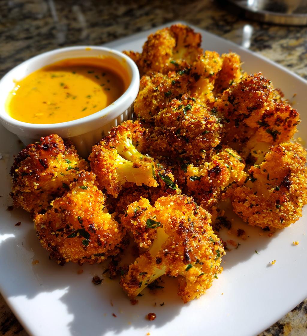 Spiced Cauliflower Wings - detail 1