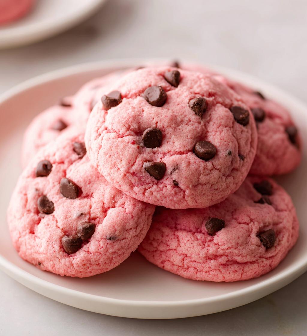 Strawberry Pudding Cookies - detail 1