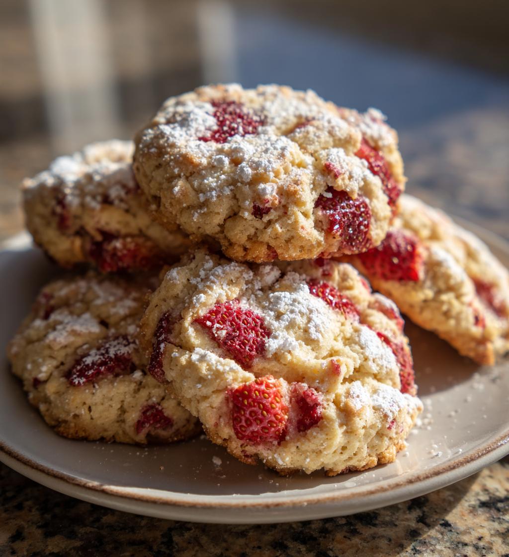 Strawberry Shortcake Cookies - detail 1