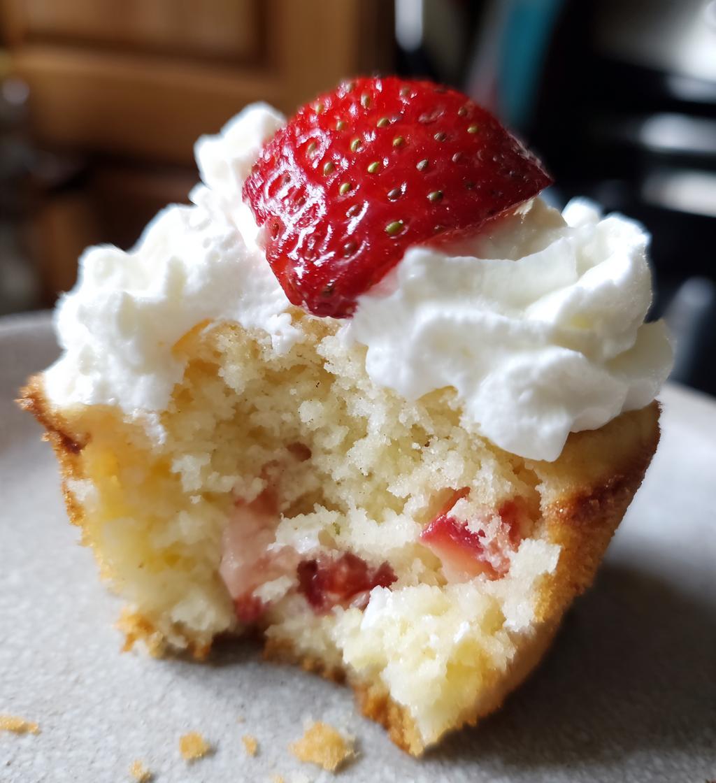 Strawberry Shortcake Cupcakes - detail 1