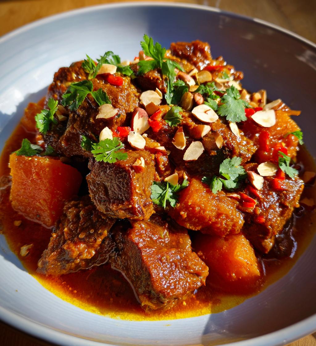Sweet and Savory Moroccan Beef Tagine - detail 1