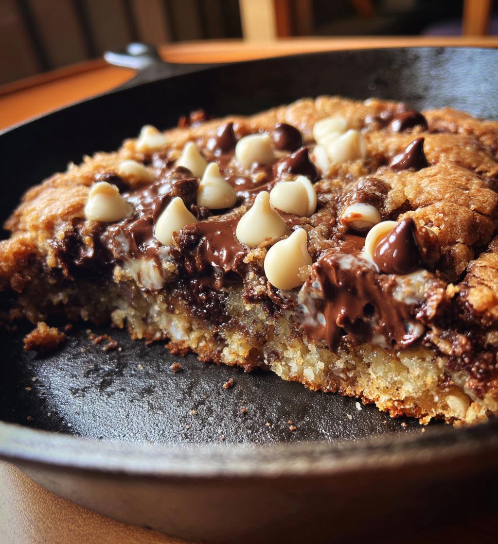 Triple Chocolate Skillet Cookie - detail 1