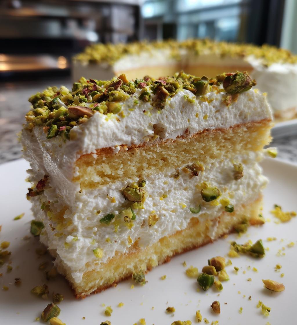 Turkish Milk Cake (Trilece) with Rose Water - detail 1