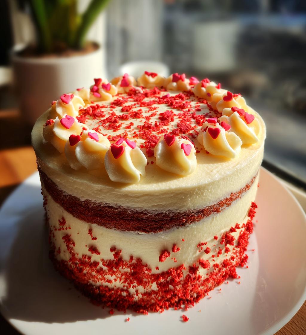Valentine Cake Idea - detail 1