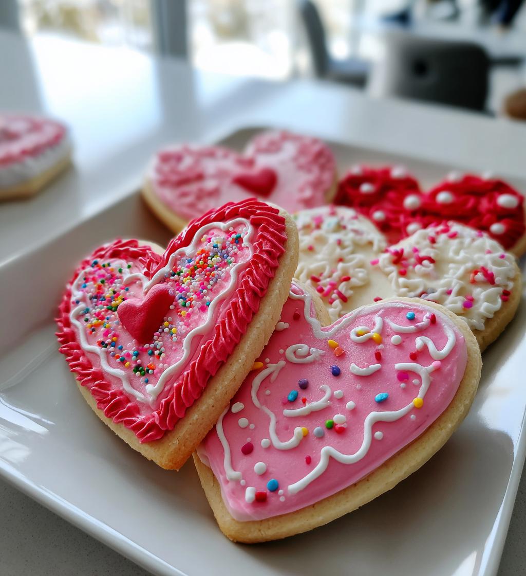 Valentine Cookie Decorating - detail 1