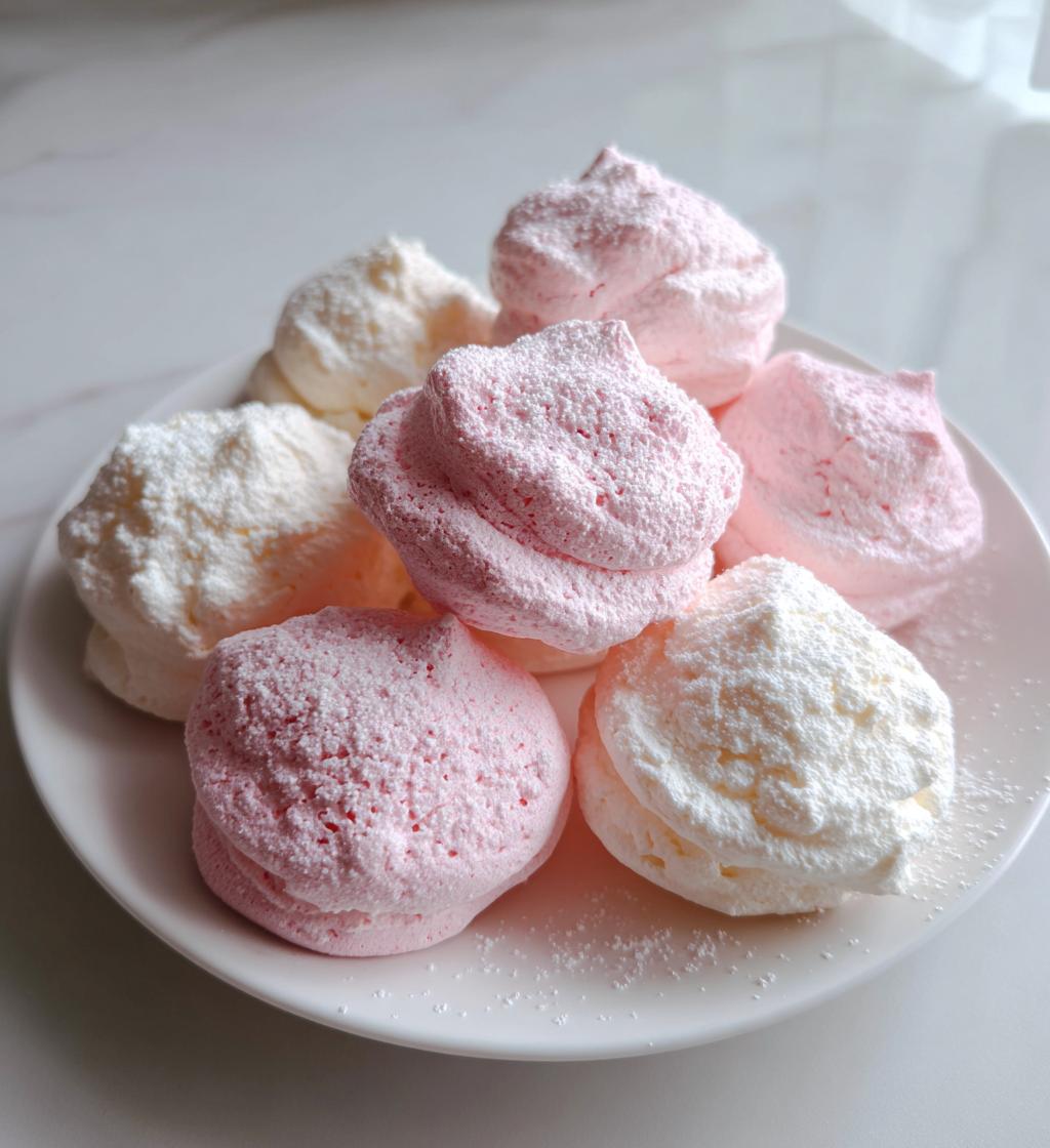 Valentine Meringue Cookies - detail 1