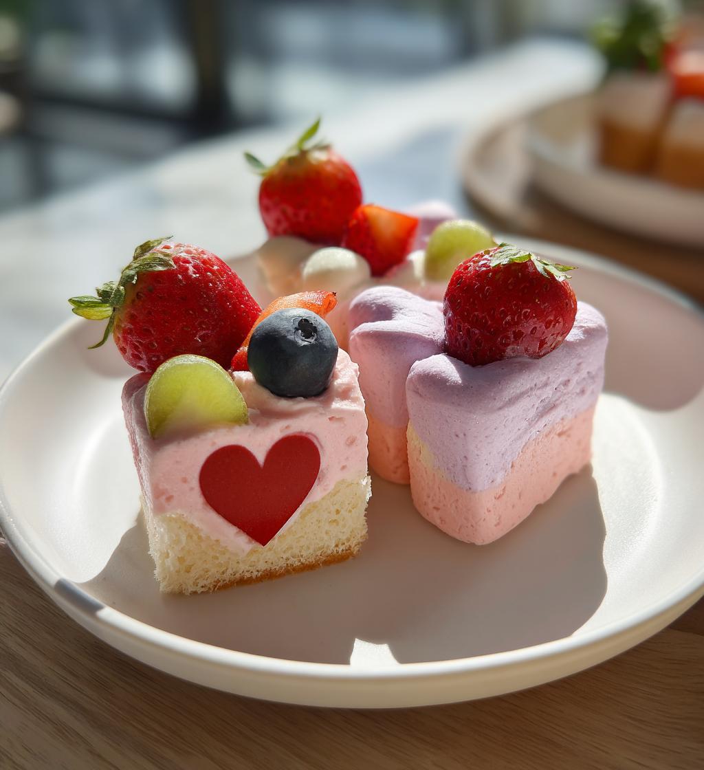 Valentine Mini Cakes - detail 1