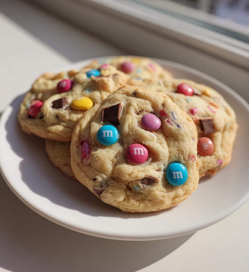 Valentine’s Day Oreo M&M Cookies - detail 1