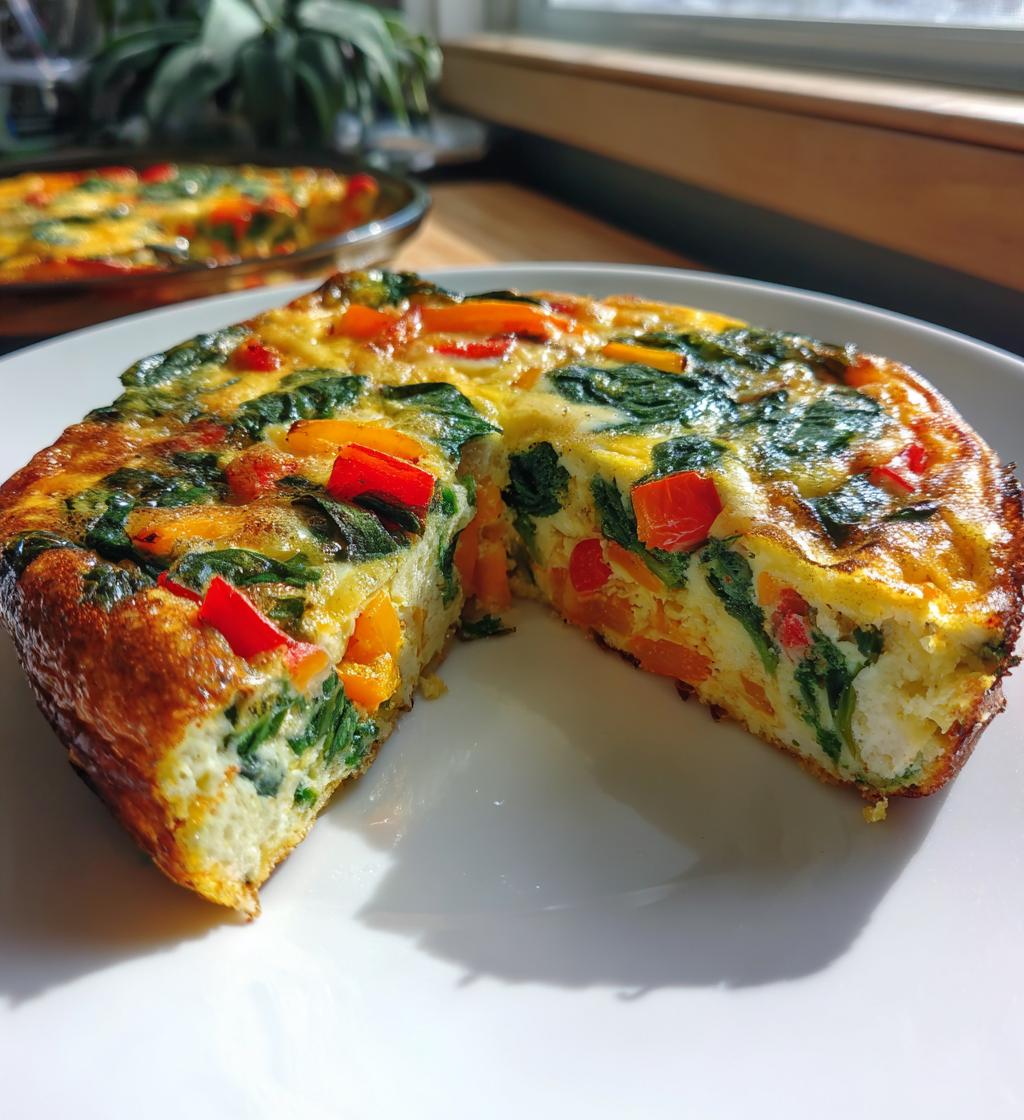 Vegetable Frittata Pan Bake - detail 1