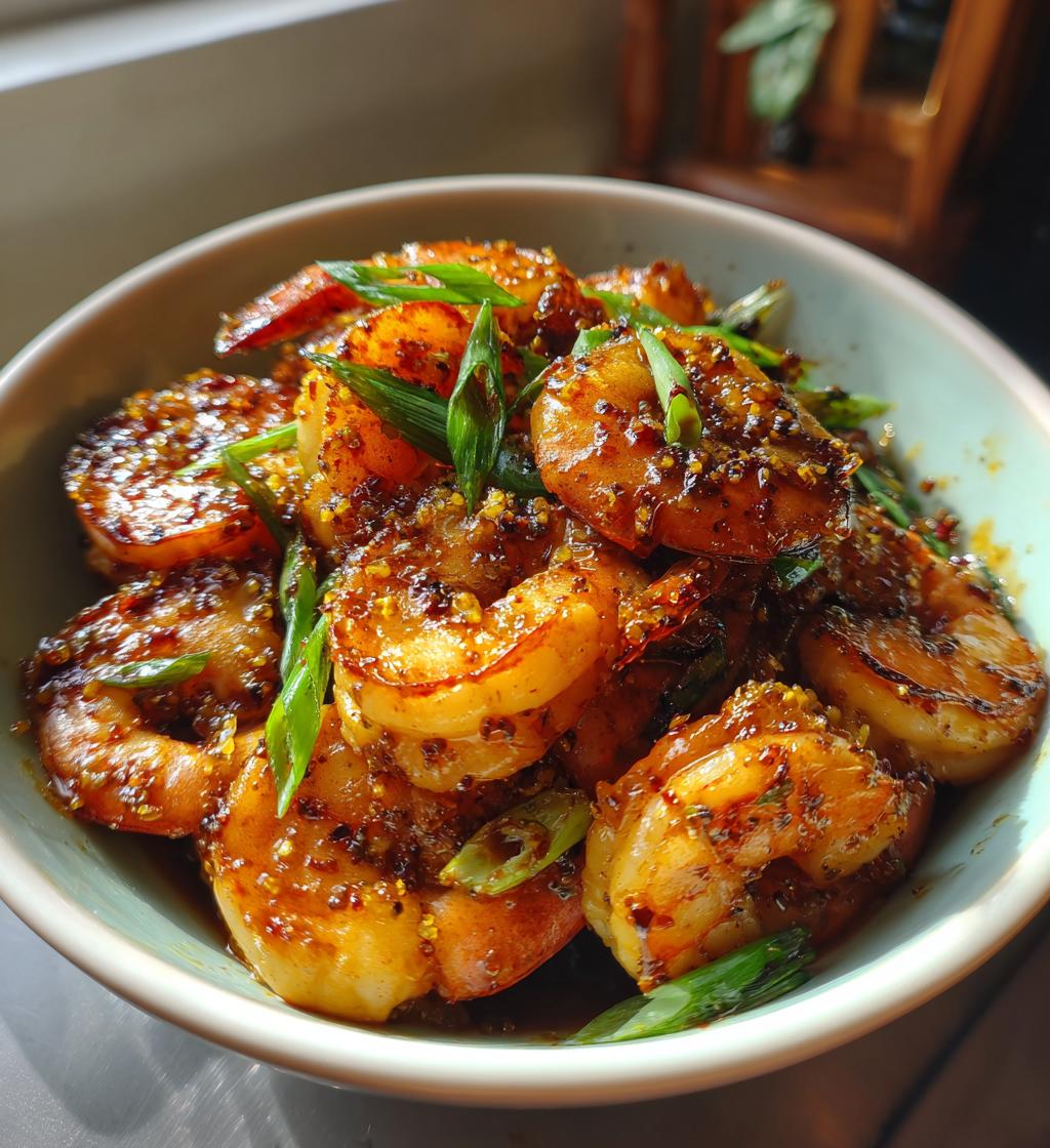 Vietnamese Caramel Shrimp - detail 1