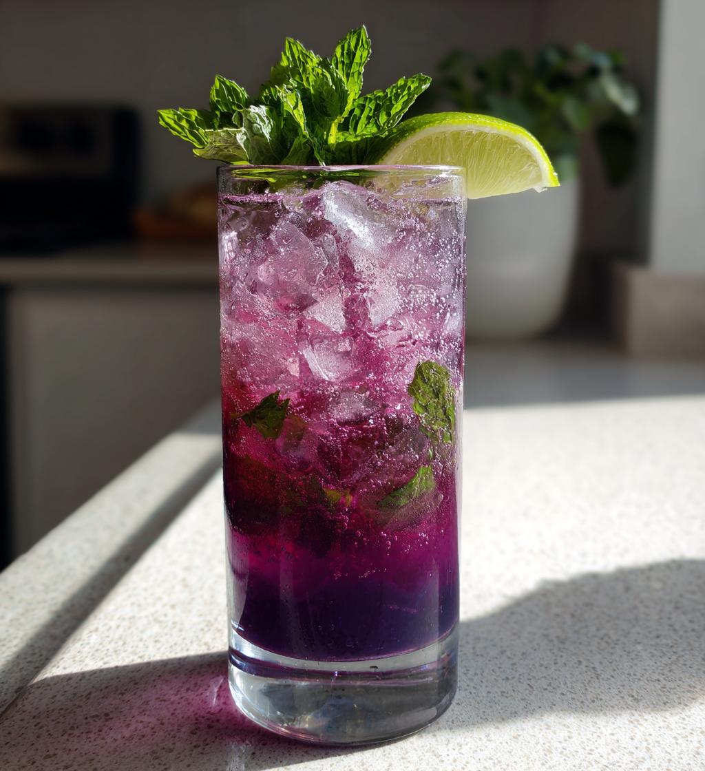 Vimto Mojito (Halal mint & berry mocktail) - detail 1