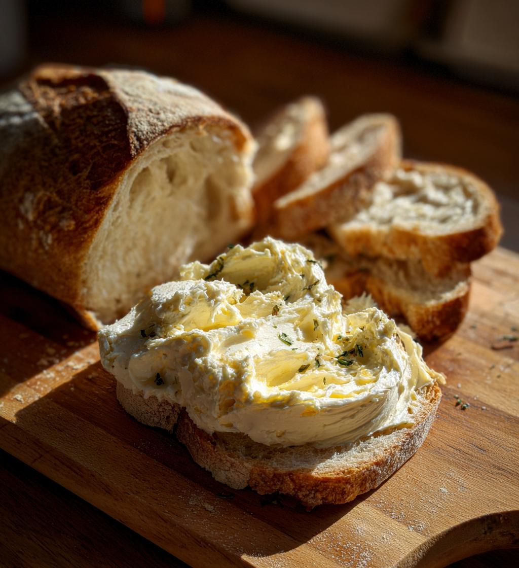 Whipped Beef Tallow with Confit Garlic (Served with sourdough) - detail 1