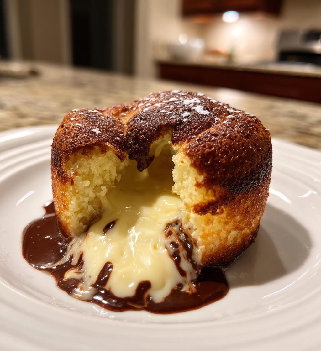 White Chocolate Lava Cake - detail 1