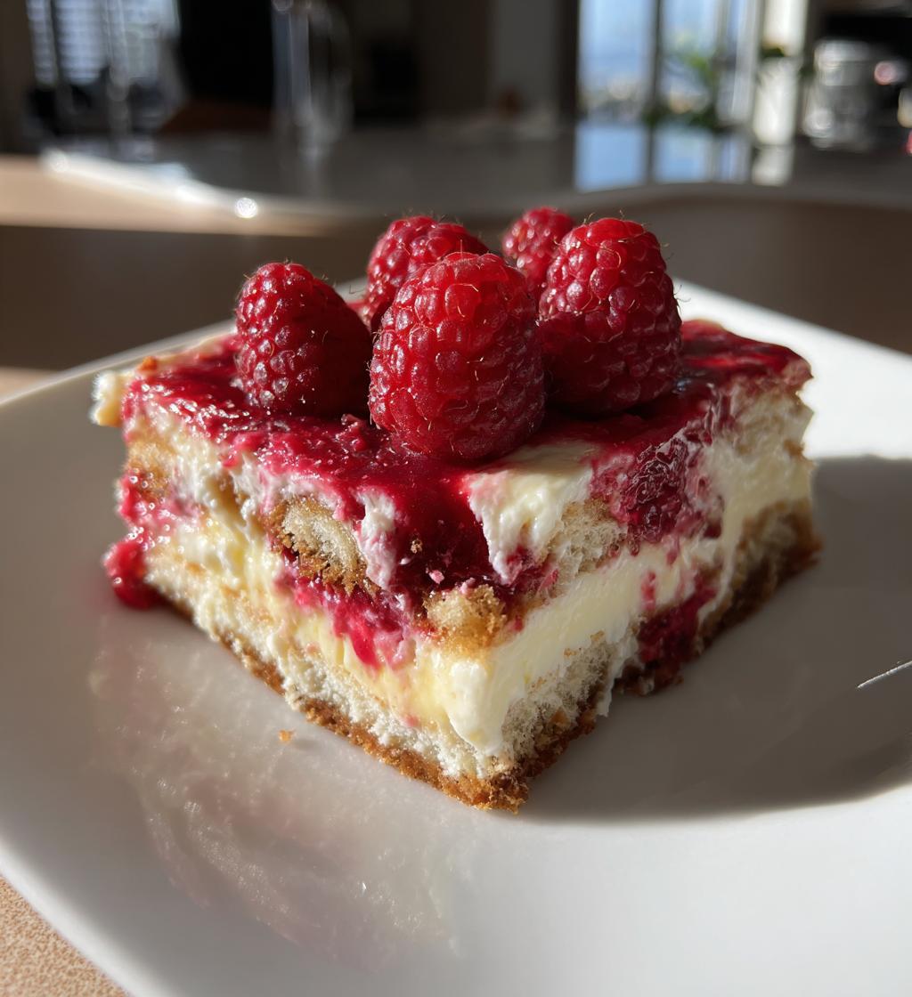 White Chocolate Raspberry Tiramisu - detail 1