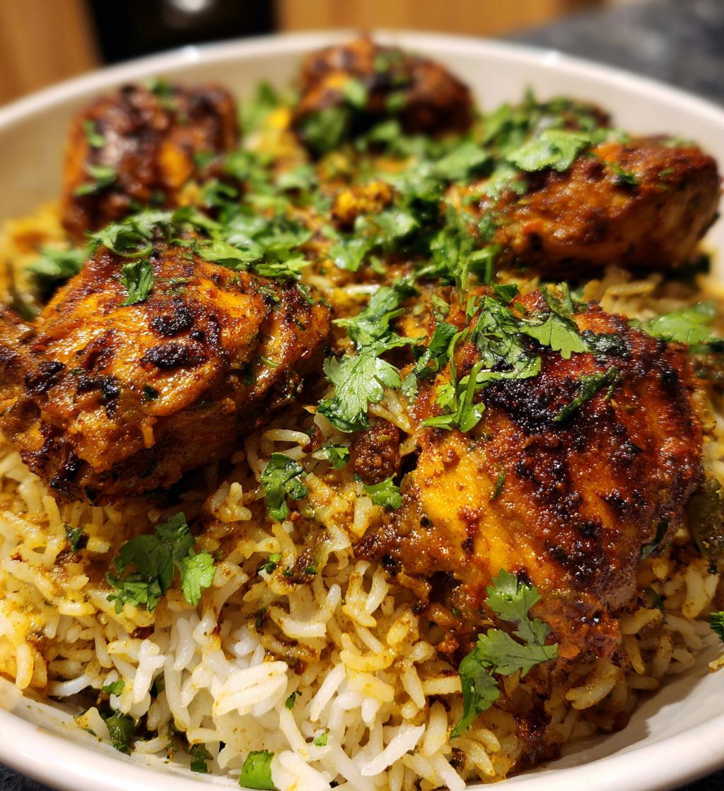 Yemeni Chicken Mandi - detail 1