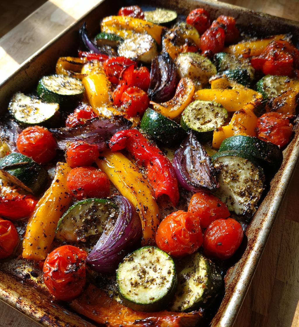 Zaatar Roasted Veggie Traybake - detail 1