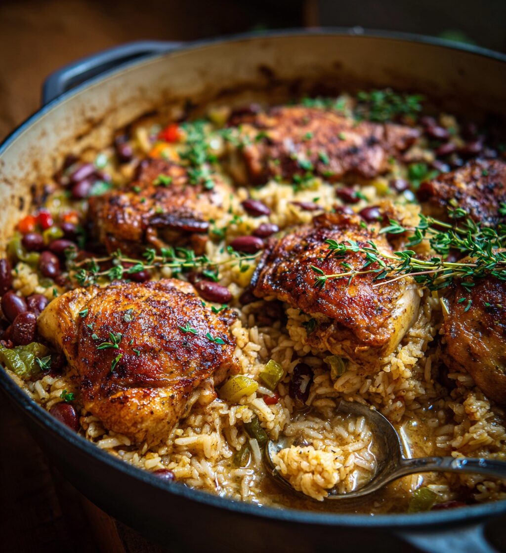 Caribbean Chicken and Rice: A One-Pan Wonder 1 Pot Joy - Smaczne Gotowanie