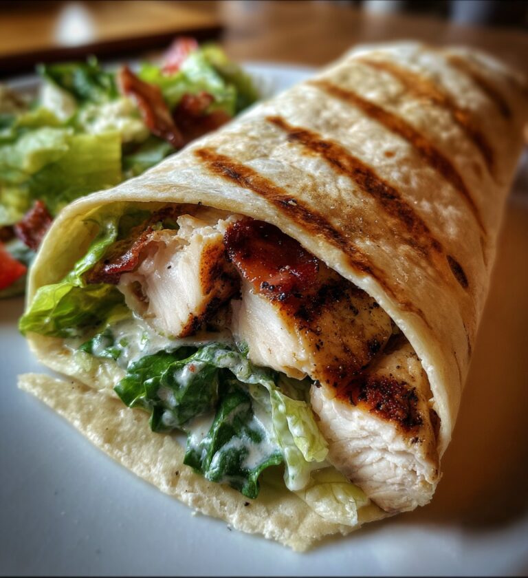 Perfect Chicken Caesar Wrap Recipe: Quick & Delicious