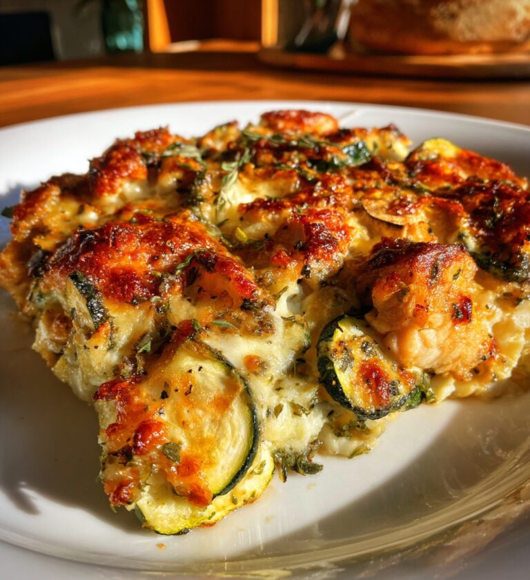 Hearty Chicken Zucchini Bake Casserole: Comfort in a Bowl