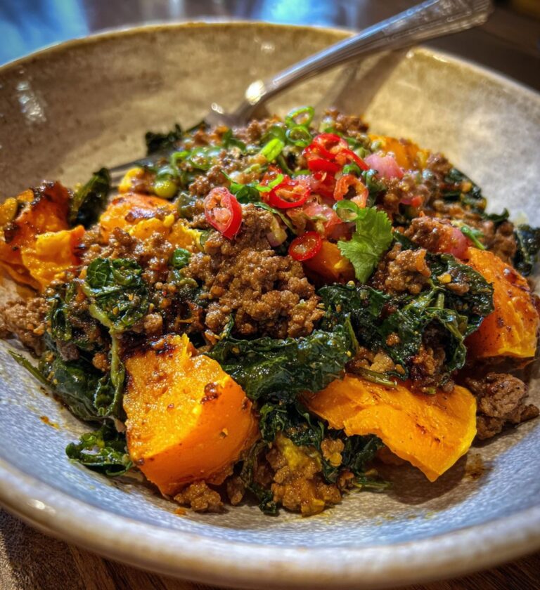 Hearty Ground Beef Bowls with Sweet Potato – A Healthy Power Meal
