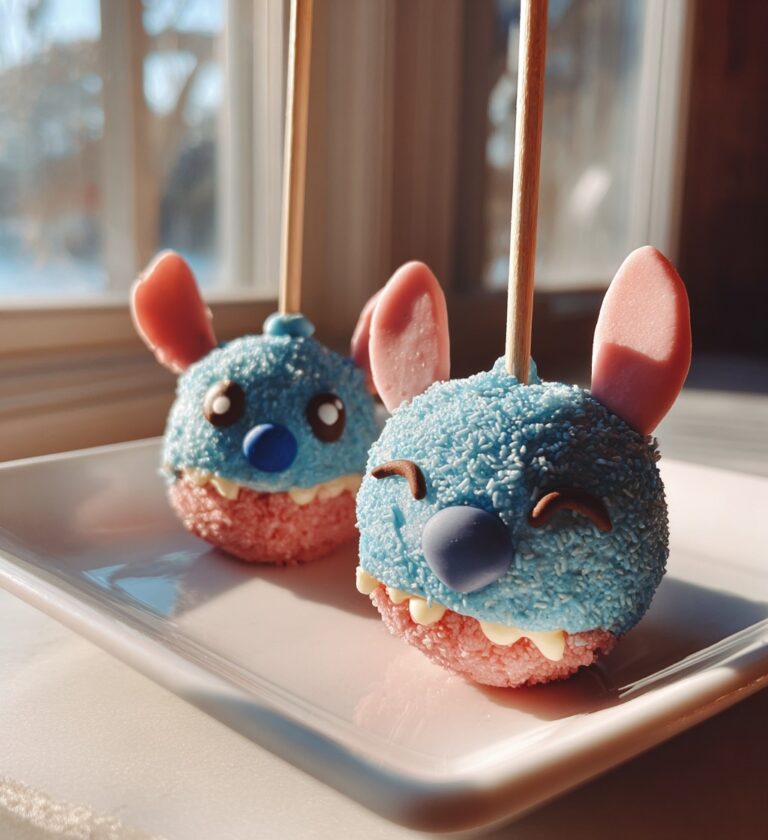 Fun Lilo and Stitch Cake Pops for Kids' Parties
