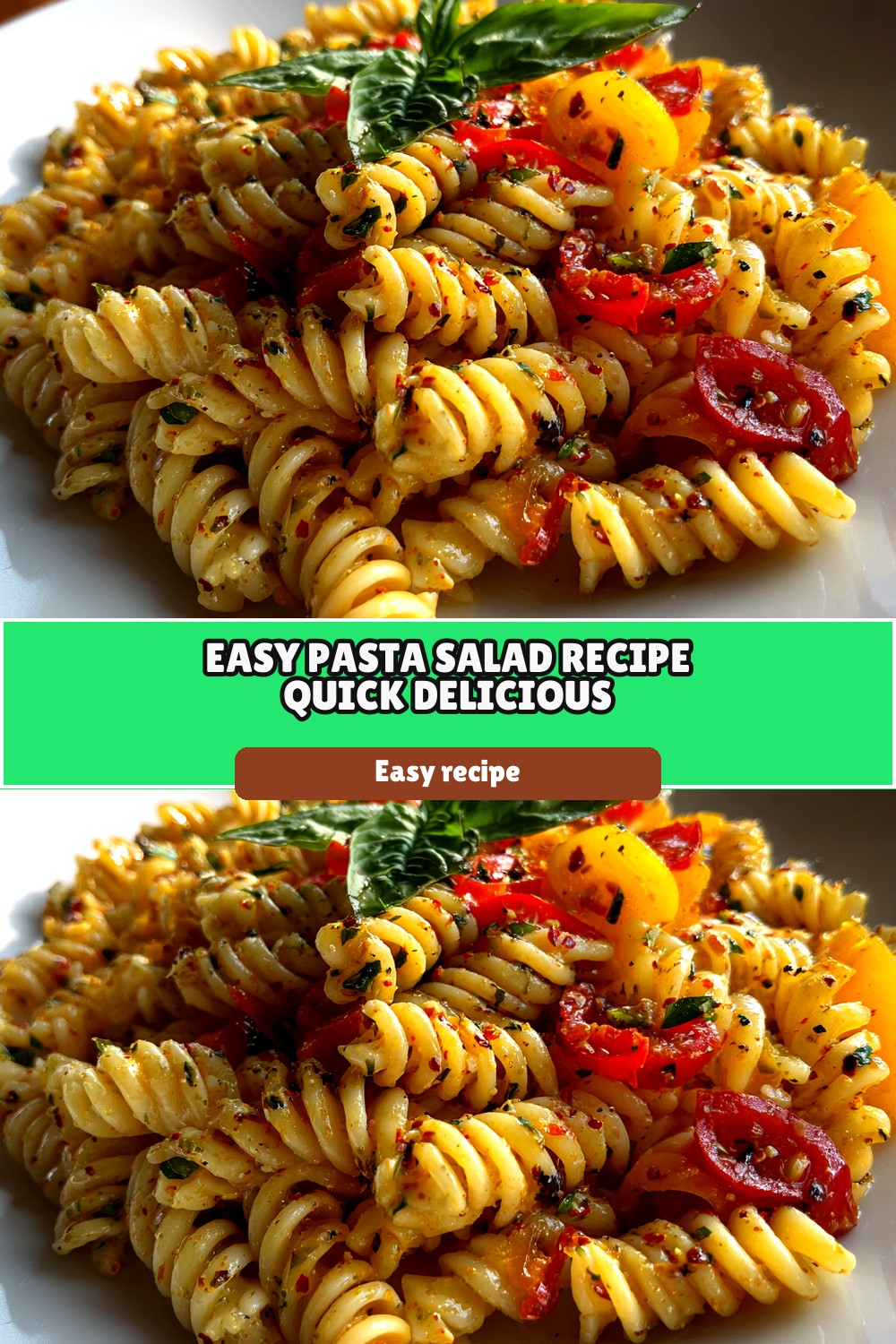 Easy Pasta Salad Recipe: Quick & Delicious