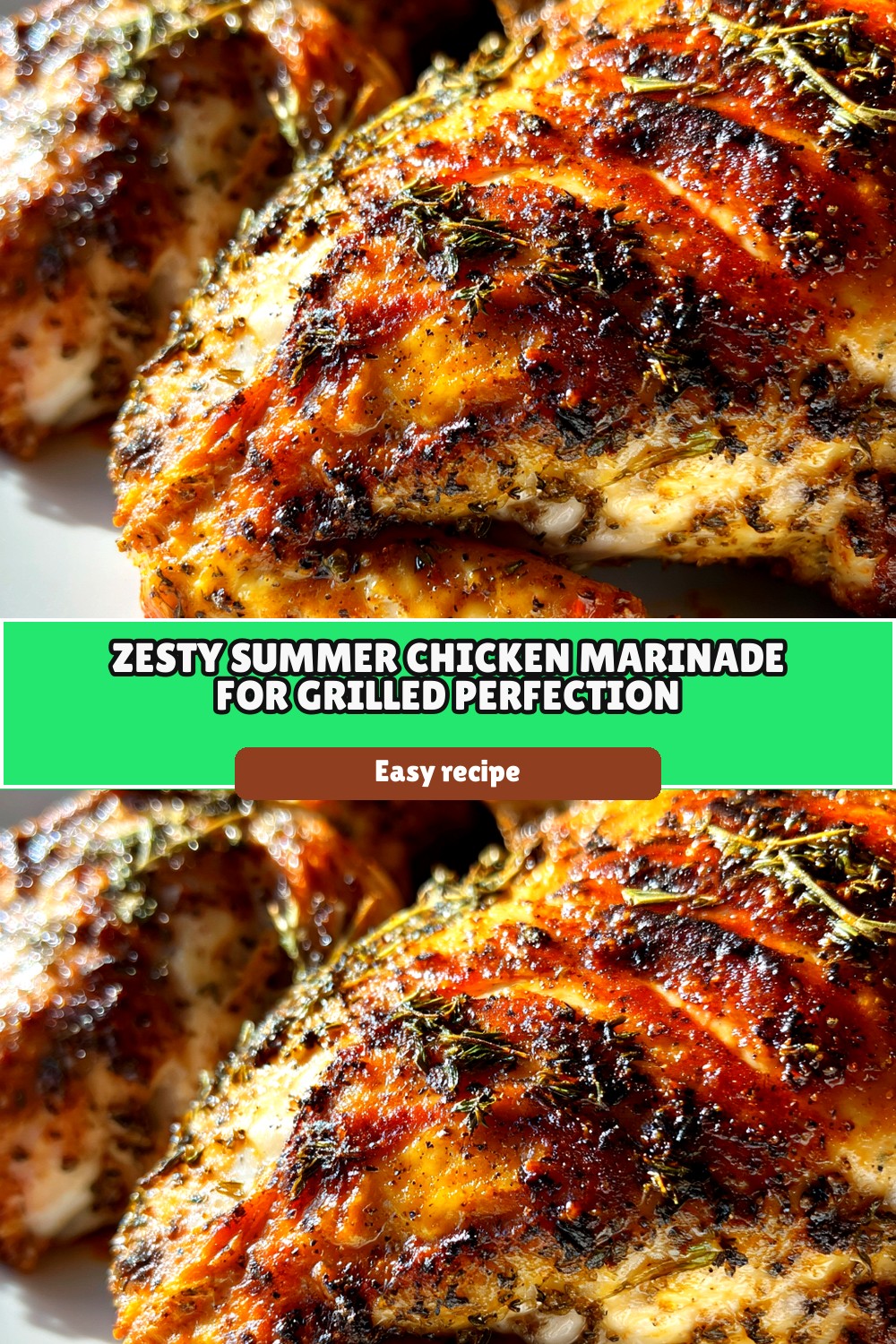 Zesty Summer Chicken Marinade for Grilled Perfection